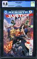 JUSTICE LEAGUE #1 - CGC 9.8